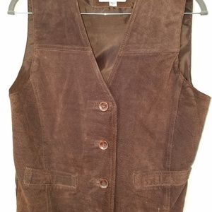 Women's Leather Vest